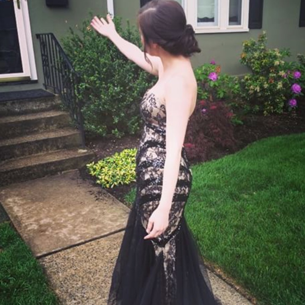 Castle couture prom dress